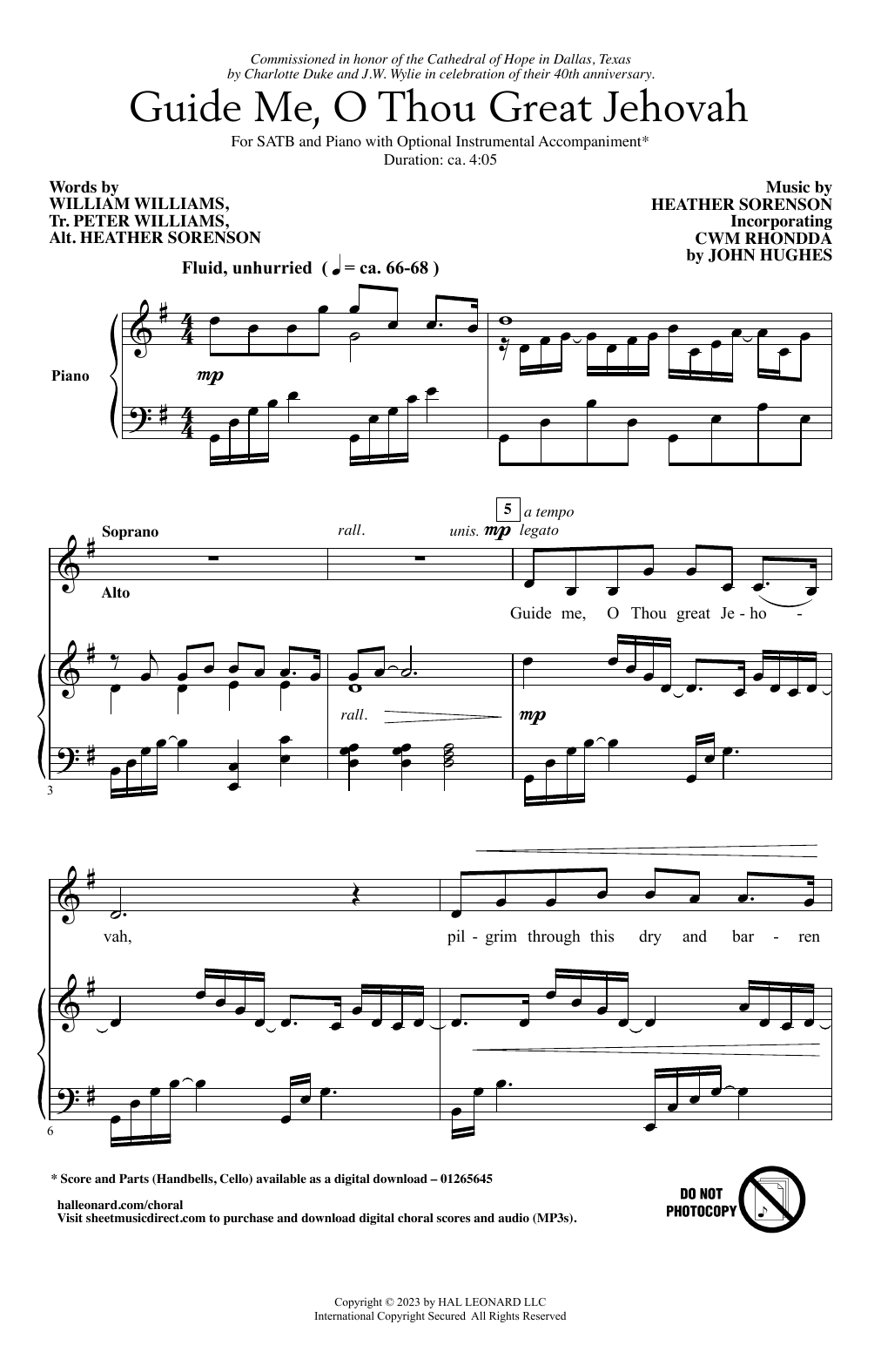 Produktbild zu: Guide Me, O Thou Great Jehovah