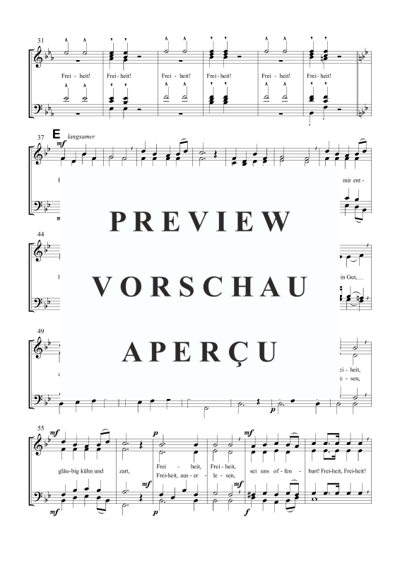 Produktgalerie: Seite 3 von 7 Ode an die Freiheit, , Posaunenchor