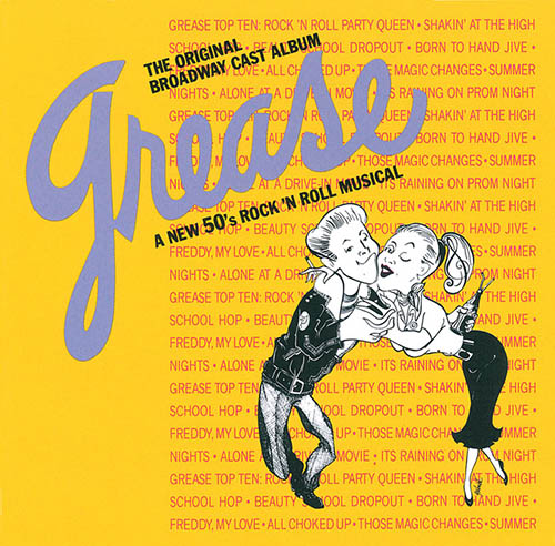 cover: It's Raining On Prom Night (from Grease), Warren Casey & Jim Jacobs, Klavier