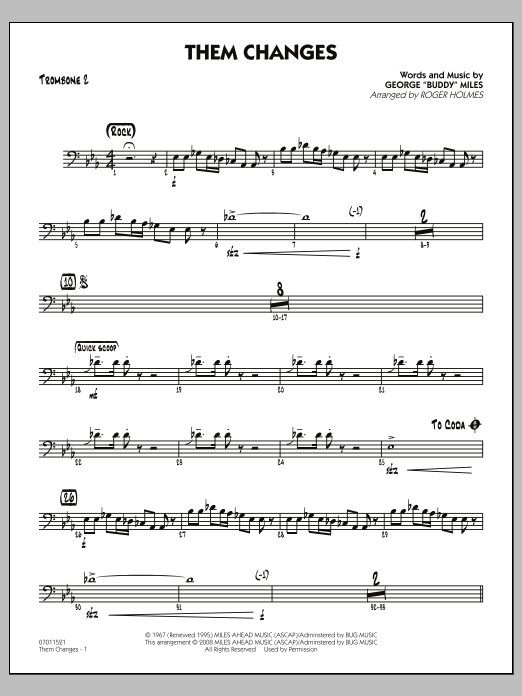 Produktgalerie: Seite 1 von 1 Them Changes - Trombone 2, 