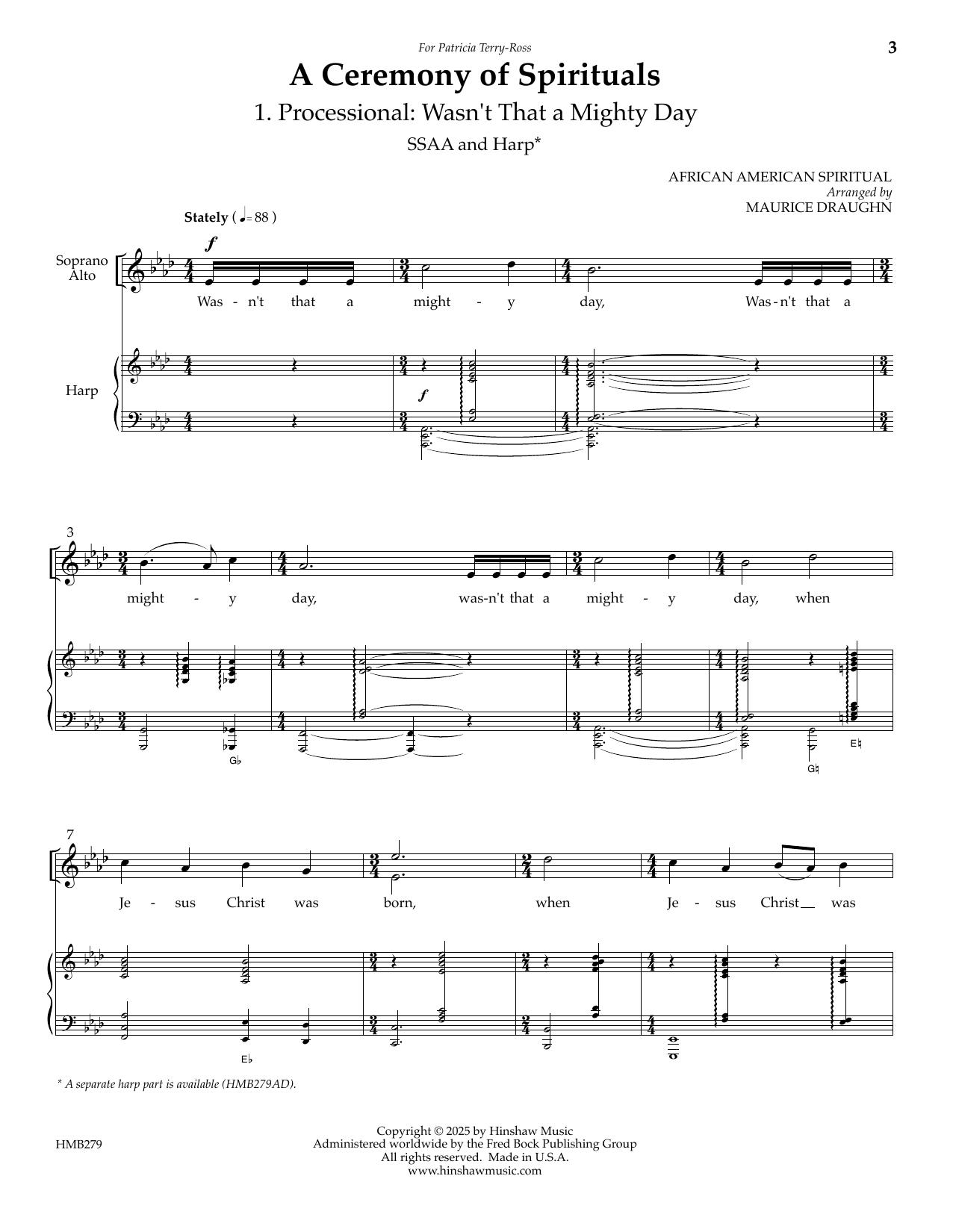 Produktgalerie: Seite 1 von 1 A Ceremony Of Spirituals, Maurice Draughn, Chor