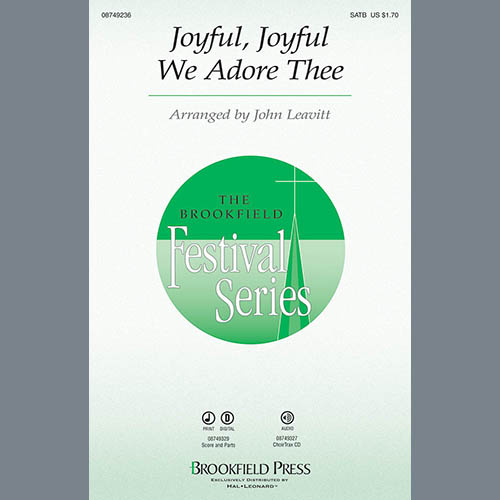 cover: Joyful, Joyful, We Adore Thee, John Leavitt, Chor