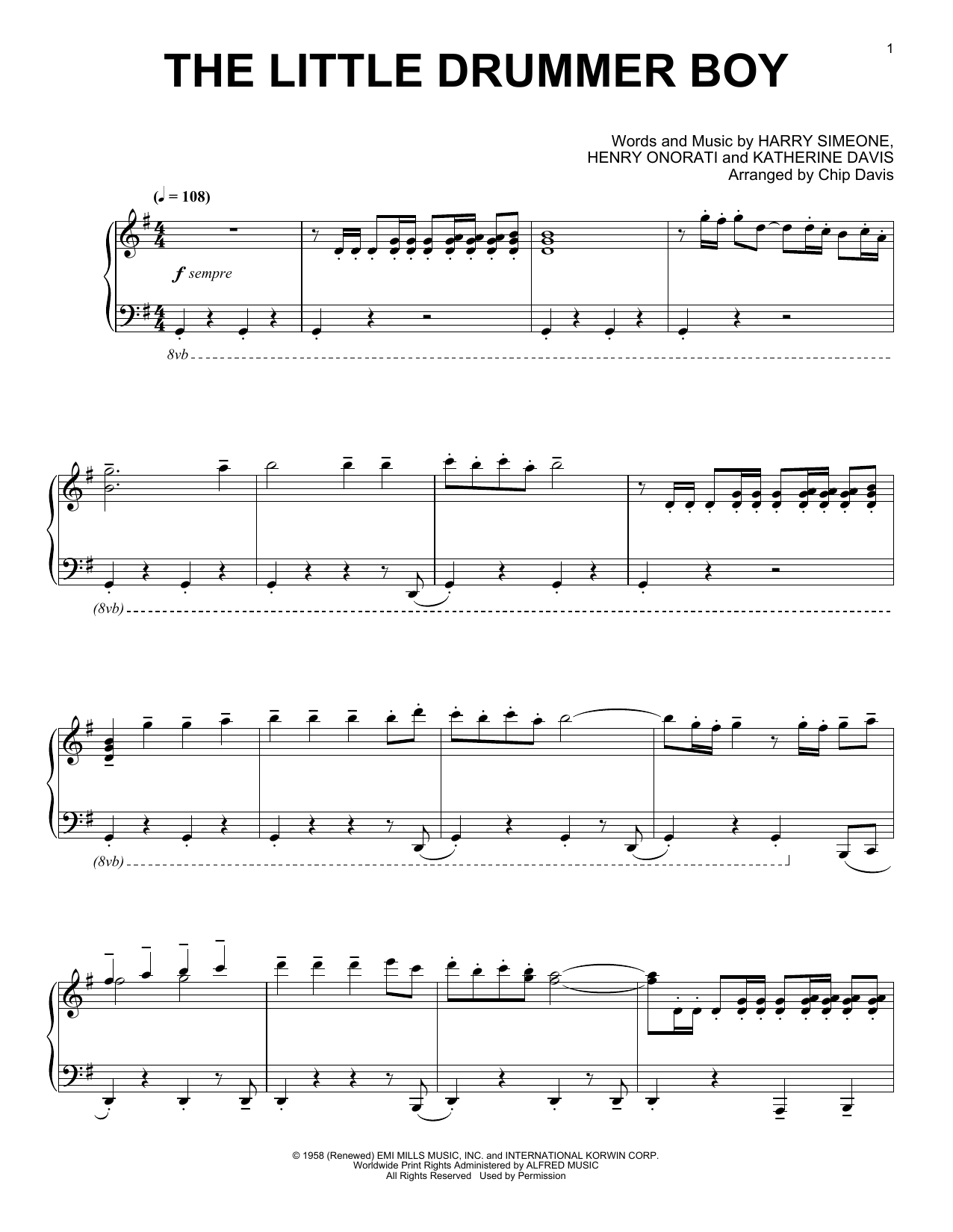 Produktbild zu: The Little Drummer Boy