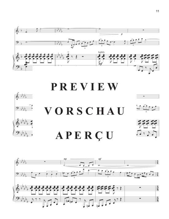Product gallery: Page 14 of 21 Contrasts in Blue , , (trumpet, trombone and piano)