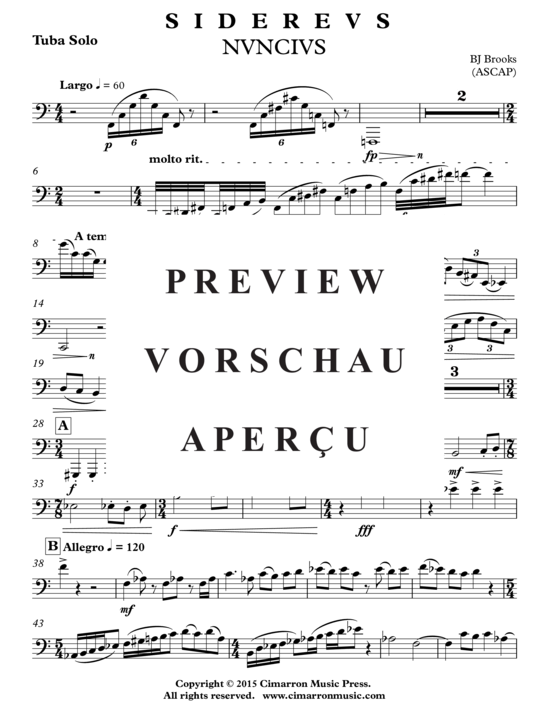 Product gallery: Page 15 of 21 Siderevs Nvncivs , , (tuba solo + 2x baritone, 2x tuba)