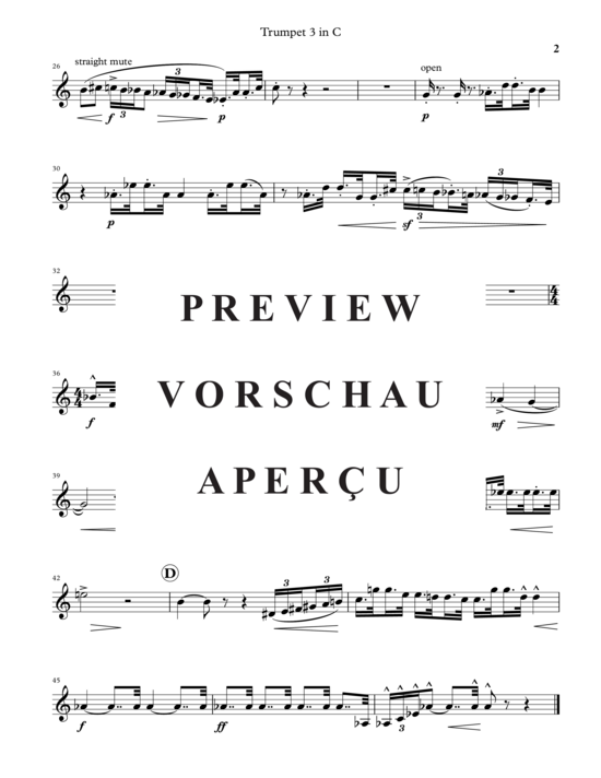 Produktgalerie: Seite 16 von 21 Fanfare and Caprice , , (4 Trompeten)