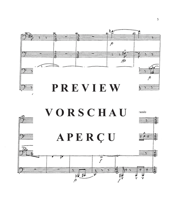 Product gallery: Page 9 of 21 Tuba Quartet: Study in Motions, Hymn, and Finale , , (Tuba Quartett EETT)