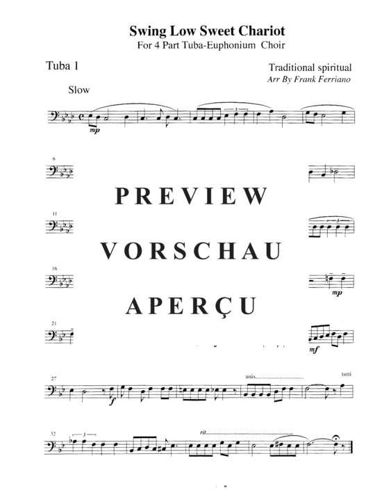 Product gallery: Page 15 of 20 Drei Spirituals , , (Tuba Quartett EETT)
