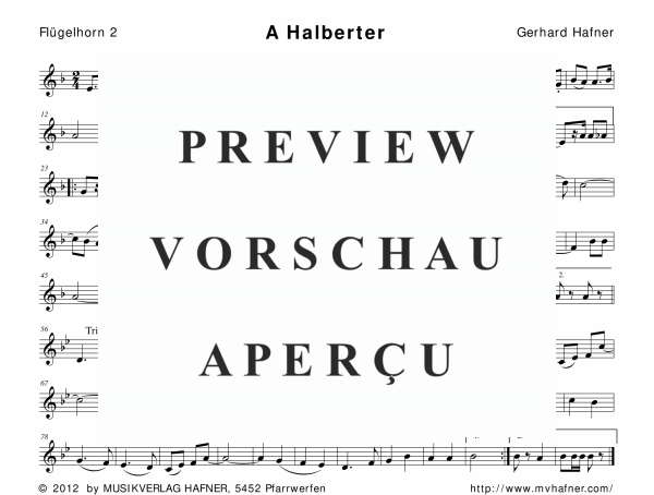 Product gallery: Page 9 of 11 A Halberter, , (woodwind and brass)