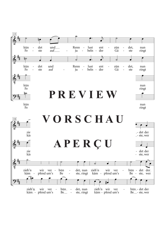 Product gallery: Page 5 of 6 Ausreise zum Turnier , , (mixed choir)