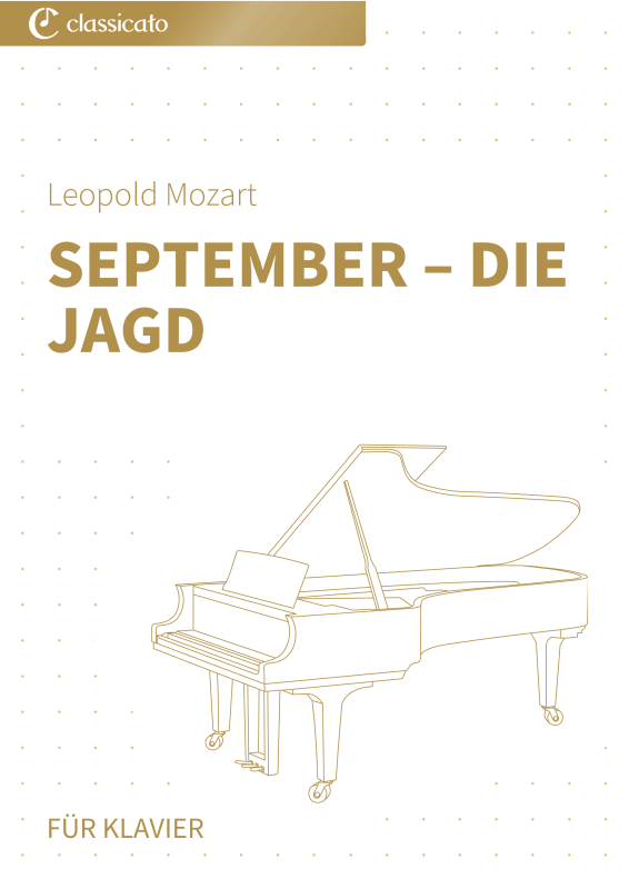 Produktbild zu: September - Die JagdLeopold Mozart