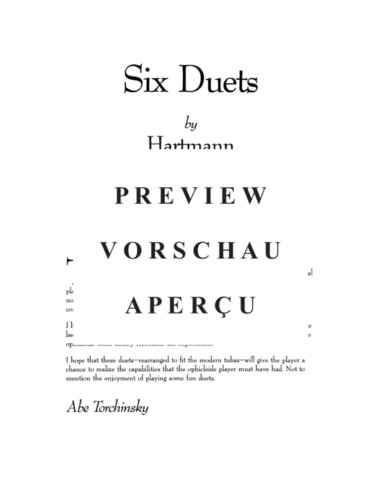 Product gallery: Page 3 of 19 Six Duets , , (Tuba Duet)
