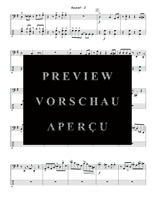 Produktgalerie: Seite 6 von 11 Azucar!, , (Tuba und Percussion)