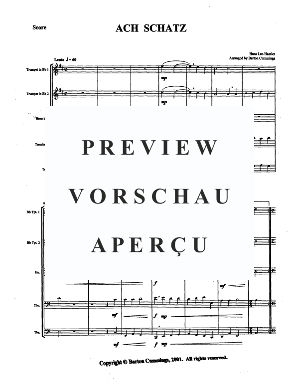 Produktgalerie: Seite 3 von 10 Ach Schatz, , Blechbläserquintett