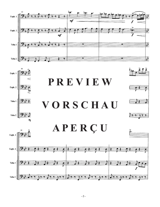 gallery: Variations Arachnidae , , (Tuba Quartett EETT)