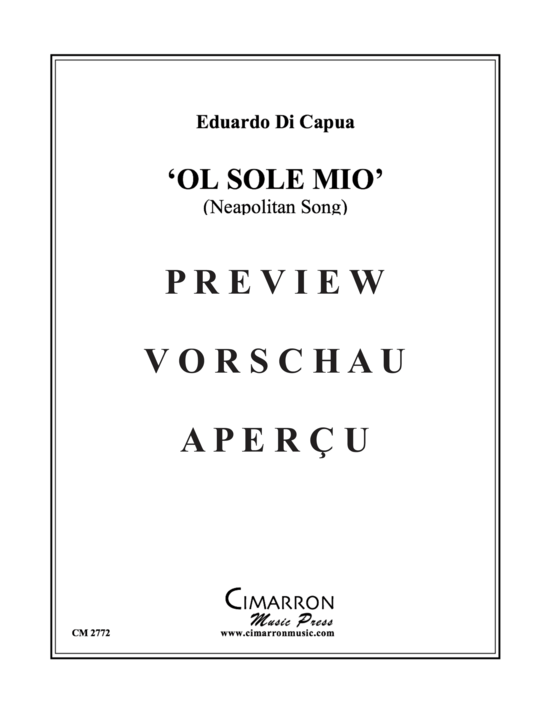 Product gallery: Page 2 of 6 Ol Sole Mio , , (euphonium + piano)