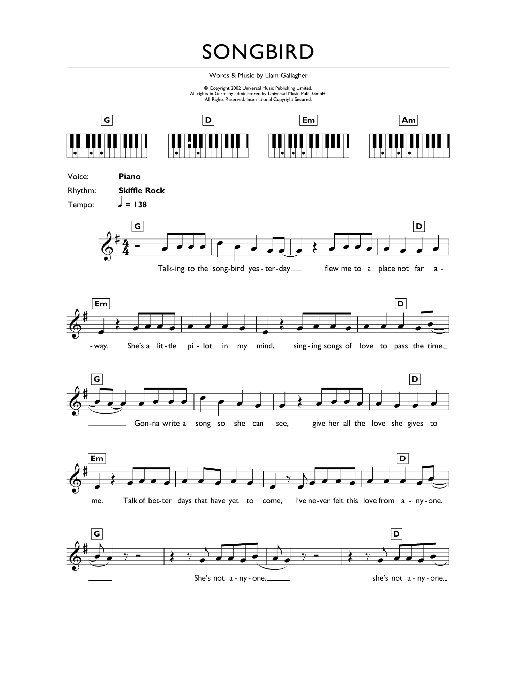 Produktbild zu: Songbird