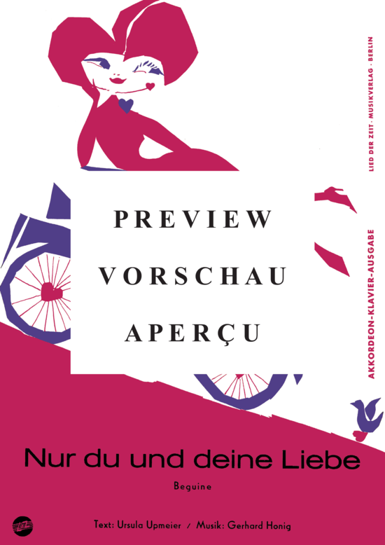 Product gallery: Page 2 of 3 Nur du und deine Liebe , , Piano and Voice