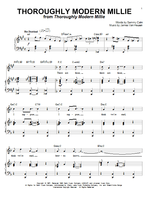 Produktbild zu: Thoroughly Modern Millie