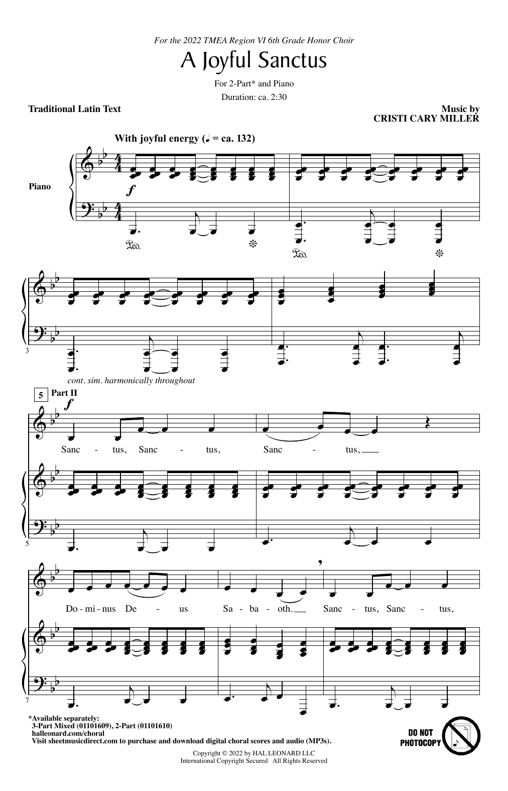 Produktgalerie: Seite 1 von 1 A Joyful Sanctus, Cristi Cary Miller, Chor
