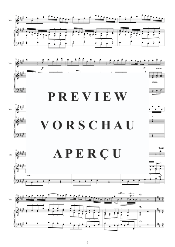 Produktgalerie: Seite 7 von 11 Violin Concerto No.4 in A-Dur Op.9, , Violine und Cembalo