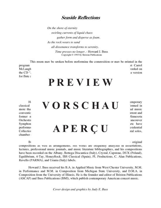 Produktgalerie: Seite 3 von 3 Seaside Reflections , , (Flöte und Harfe)