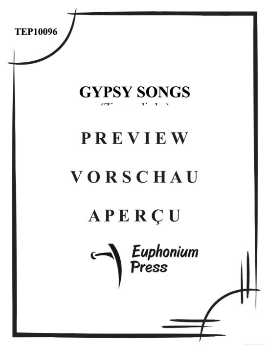 Product gallery: Page 2 of 20 Gypsy Songs , , (tuba + piano)