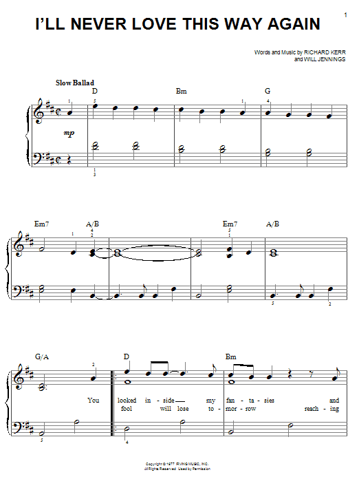 Produktbild zu: I'll Never Love This Way Again