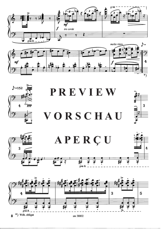 Product gallery: Page 11 of 21 Geldscheinsonate, 3 Sätze , , Piano Solo