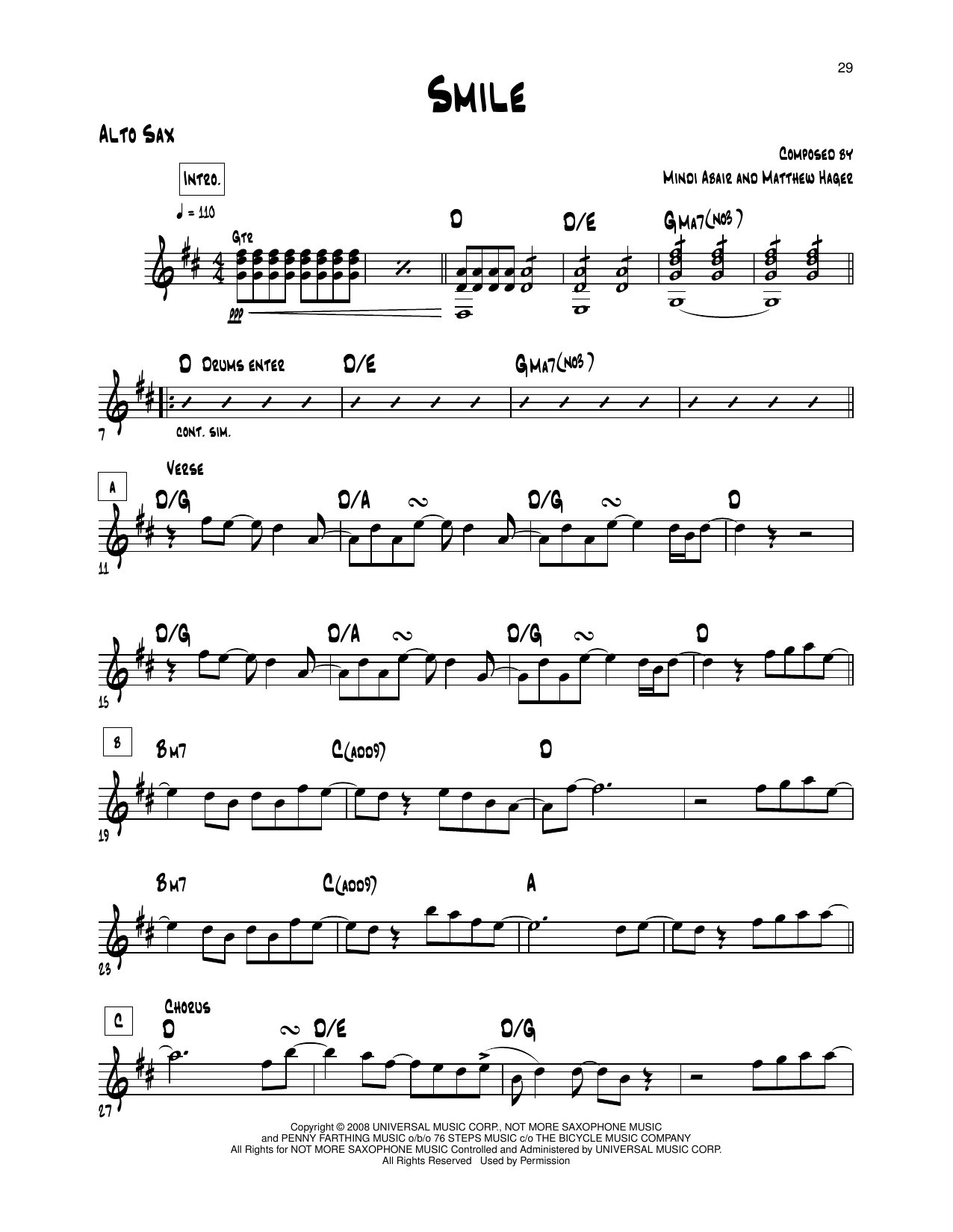 Product gallery: Page 1 of 1 Smile, Mindi Abair