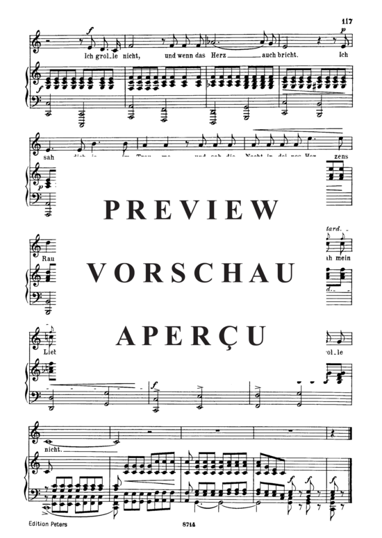 gallery: Ich grolle nicht, Op.48 No.7 , , (Gesang mittel + Klavier)