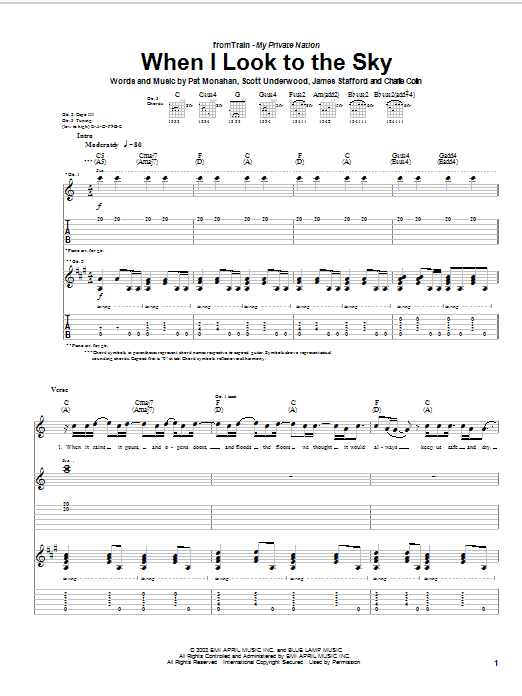 Produktbild zu: When I Look To The Sky