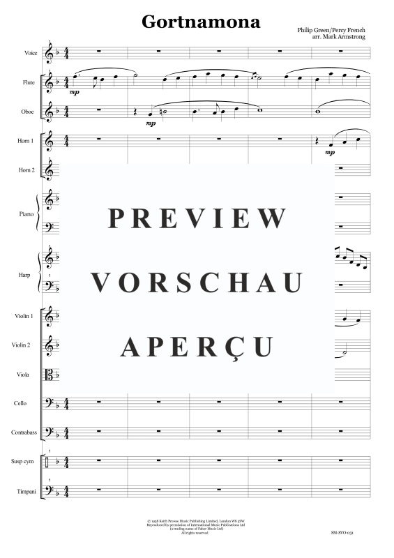 Produktgalerie: Seite 4 von 11 Gortnamona, , Solo Gesang und Orchester