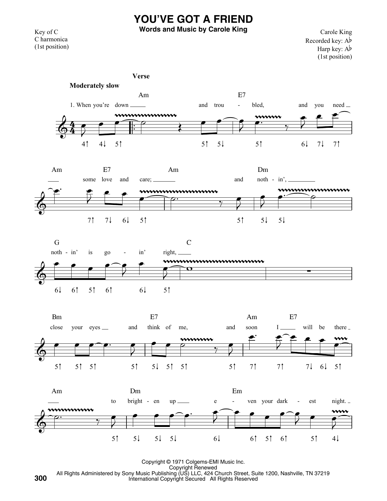 Product gallery: Page 1 of 1 You've Got A Friend, Carole King