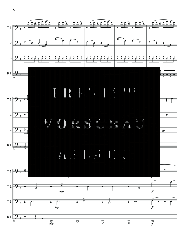 Product gallery: Page 10 of 11 Quartet No. 1, , (Trombone quartet)