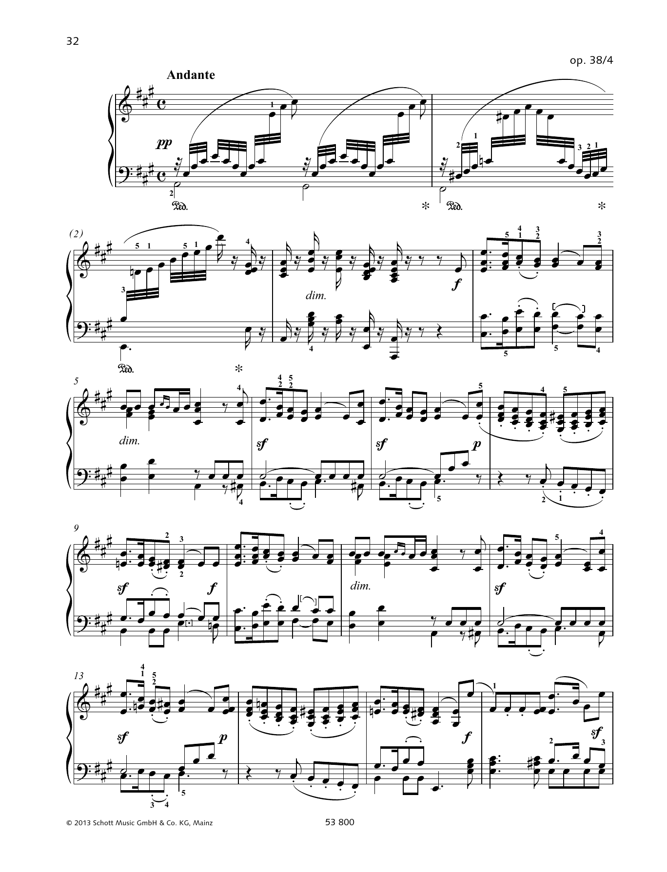 Product gallery: Page 1 of 1 Andante, Felix Mendelssohn Bartholdy
