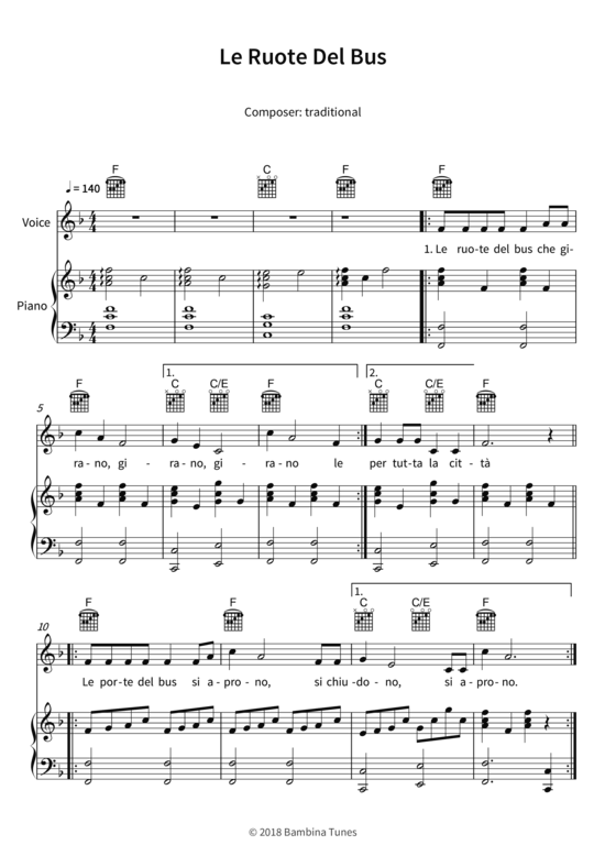 Produktbild zu: Le Ruote Del Bustraditional