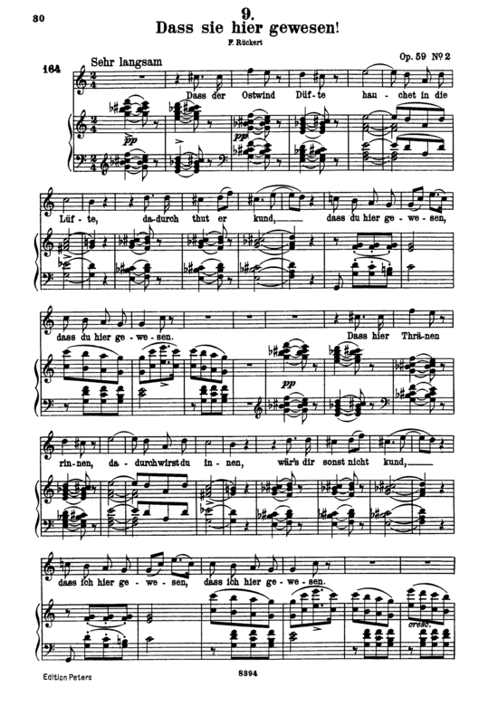 Product picture to: Dass sie hier gewesen! D.775Franz Schubert