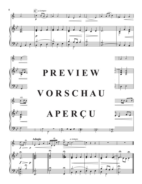 gallery: Drei italienische Lieder , , (Trompete in B + Klavier)
