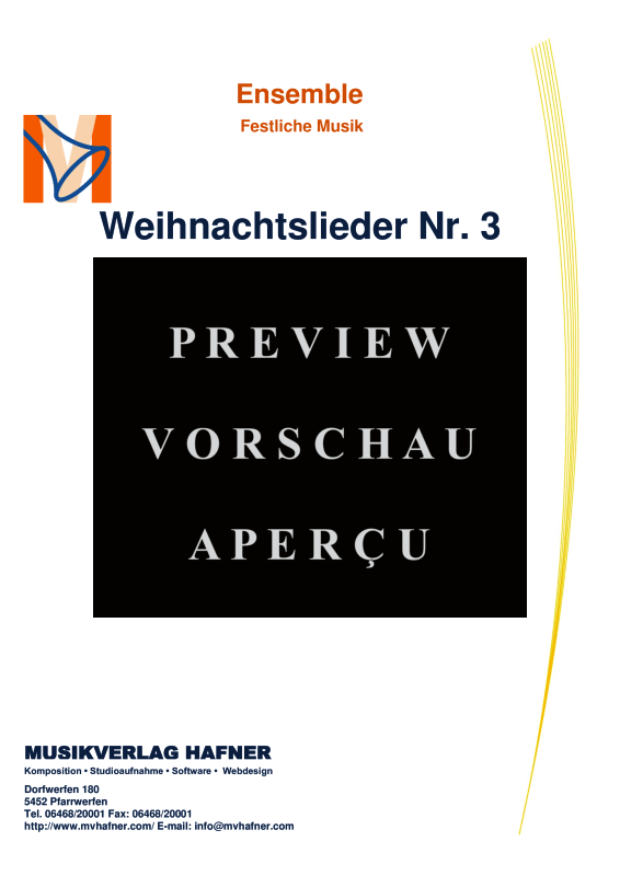 gallery: Weihnachtslieder Nr. 3, , (Gemischtes Ensemble)