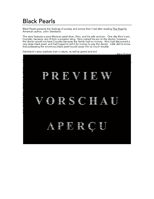 Product gallery: Page 4 of 8 Black Pearls, , (flute solo)