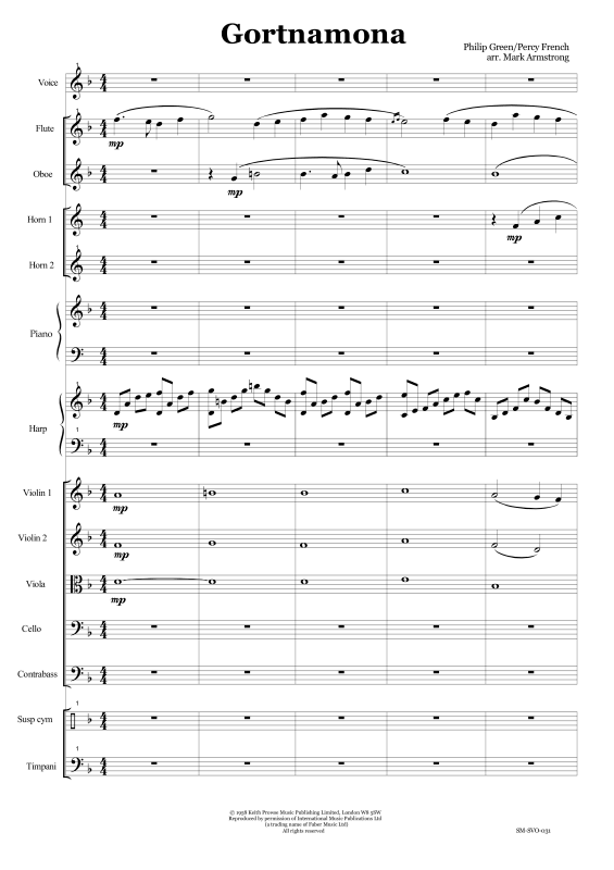 Produktgalerie: Seite 1 von 11 Gortnamona, , Solo Gesang und Orchester