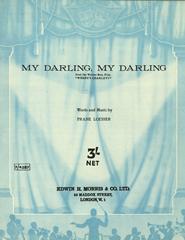 cover: My Darling, My Darling, Frank Loesser