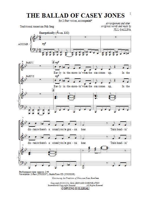Produktbild zu: Ballad Of Casey Jones