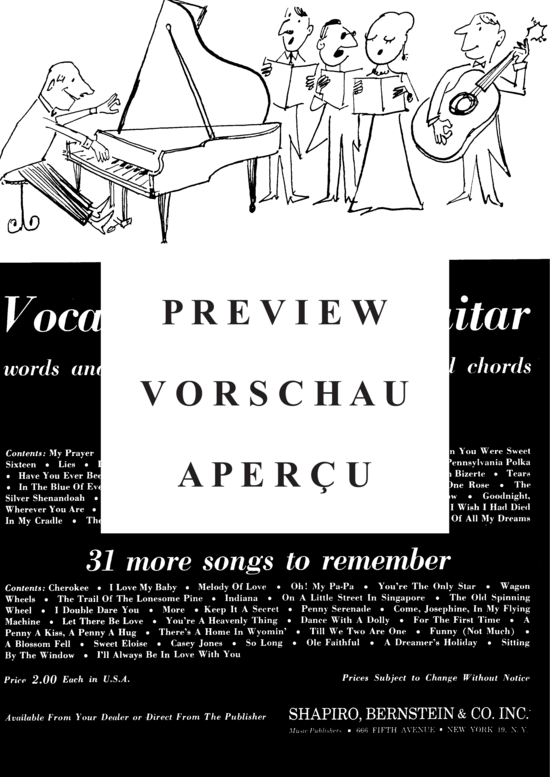 Produktgalerie: Seite 5 von 8 Have You Ever Been Lonely? (Have You Ever Been Blue) , Popular Standard, (Klavier und Gesang)