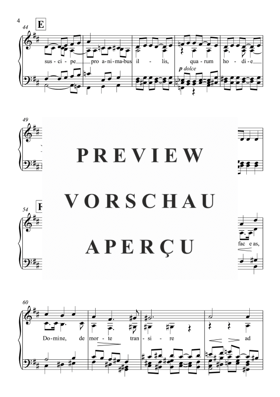 Product gallery: Page 5 of 7 Requiem - II. Offertoire, Inagawa, Akiko, Solo Piano
