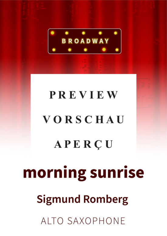 Product gallery: Page 2 of 4 Softly as in a morning sunrise (Alt Saxophon Solo) , , Lead Sheet