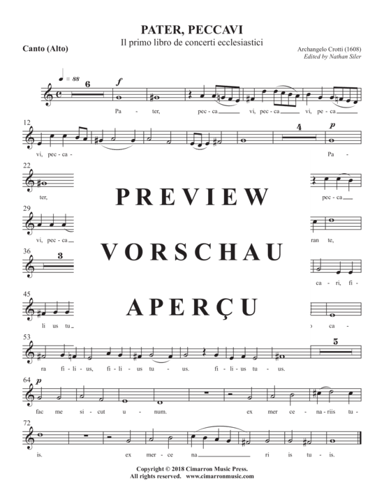 Product gallery: Page 6 of 11 Pater, Peccavi , , (Ensemble for alto, flugelhorn, 3x trombone + BC)