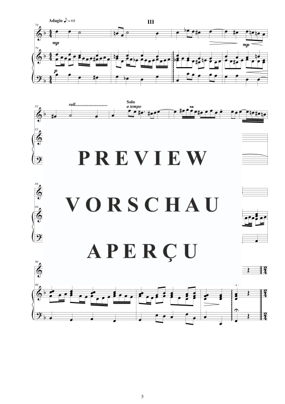 Produktgalerie: Seite 6 von 11 Oboen Konzert in F-Dur No. 1, , Oboe und Cembalo/Klavier