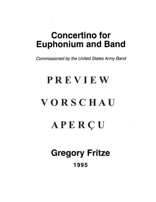 Product gallery: Page 3 of 21 Concertino , , (euphonium + piano)